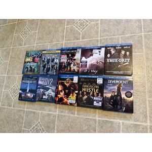 Collection Of 10 DVD/Blu Ray Drama/Adventure/Action Group #G369